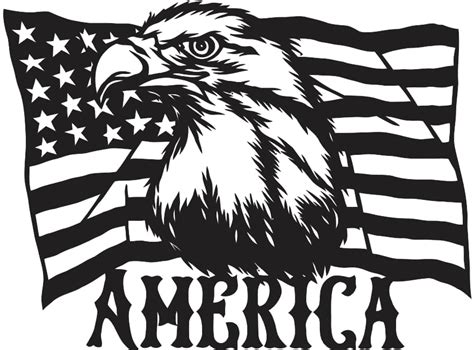 American flag eagle files download .